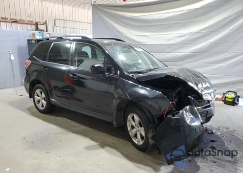 2016 Subaru Forester 2.5I Premium from USA, damaged, VIN JF2SJADC6GH485421